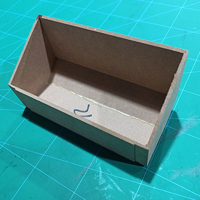 Paper box for watch