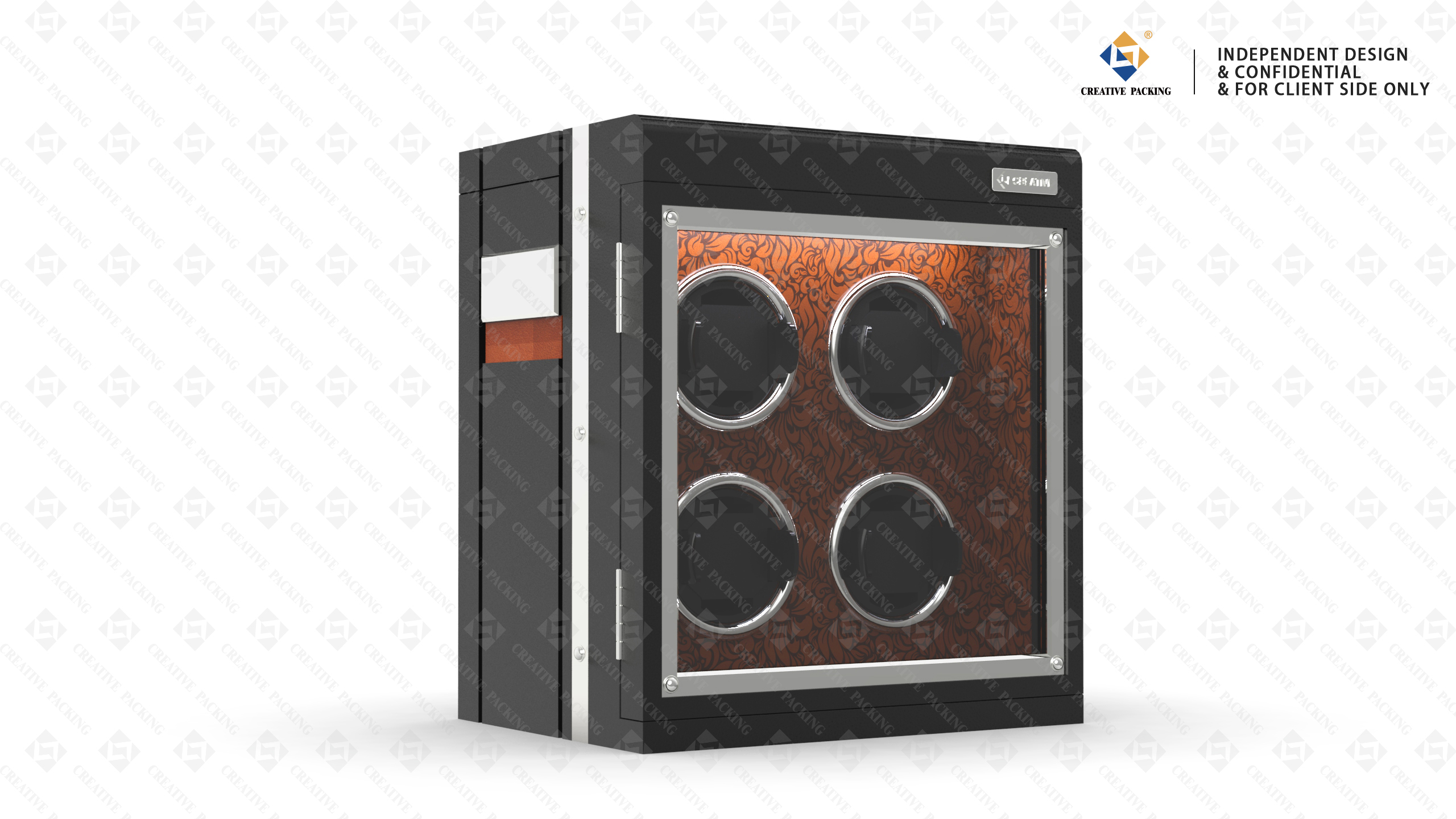 Luxury Wood Piano Lacquer Watch Winder