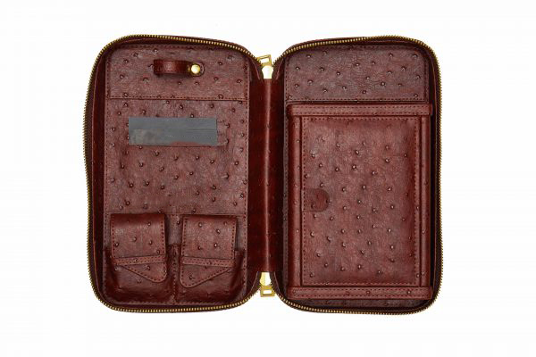 High Quality Travel Luxury Leather Outdoor Personalized Carrying Cigar Case