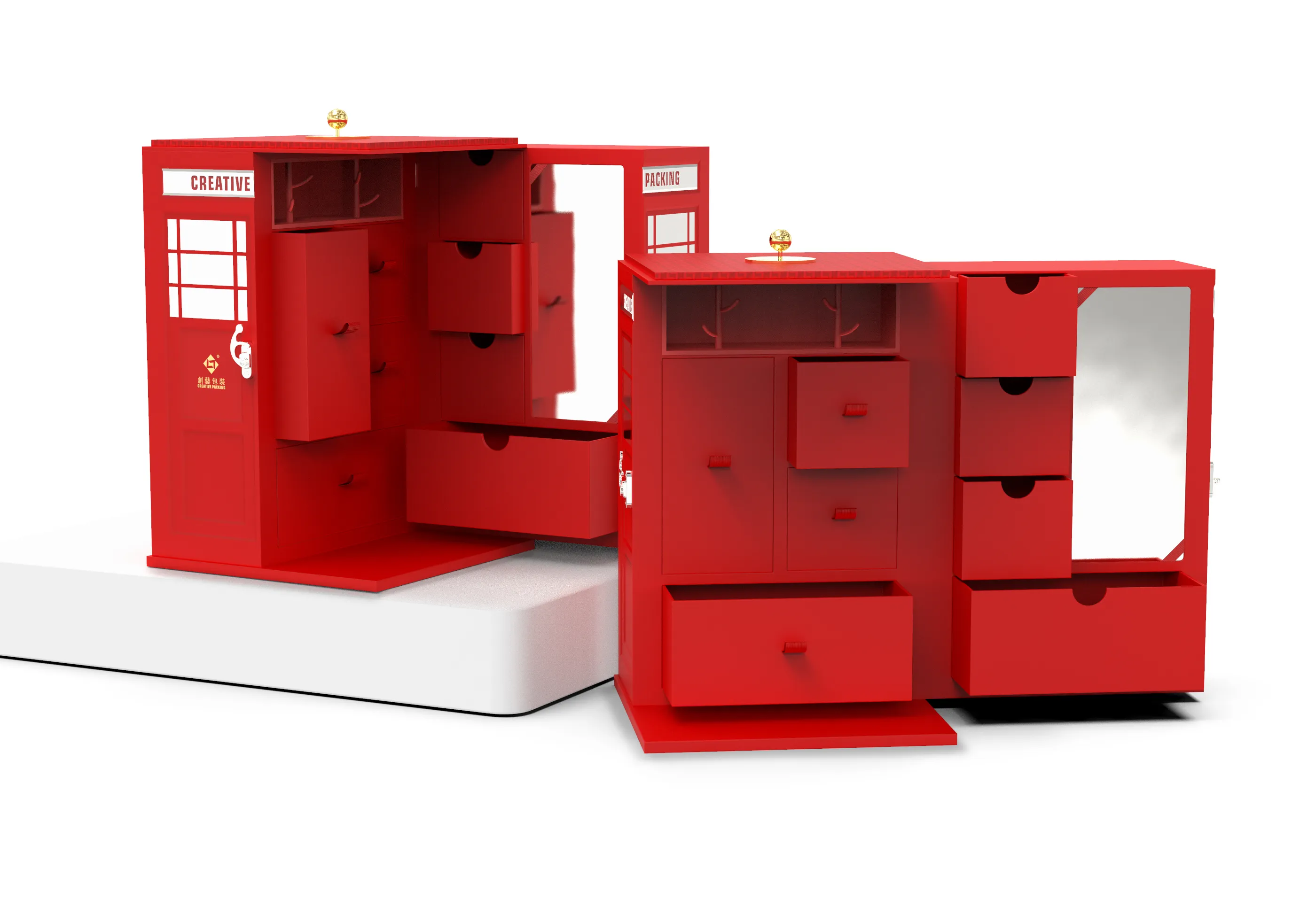 British Telephone Booth Perfume Gift Box Wholesale