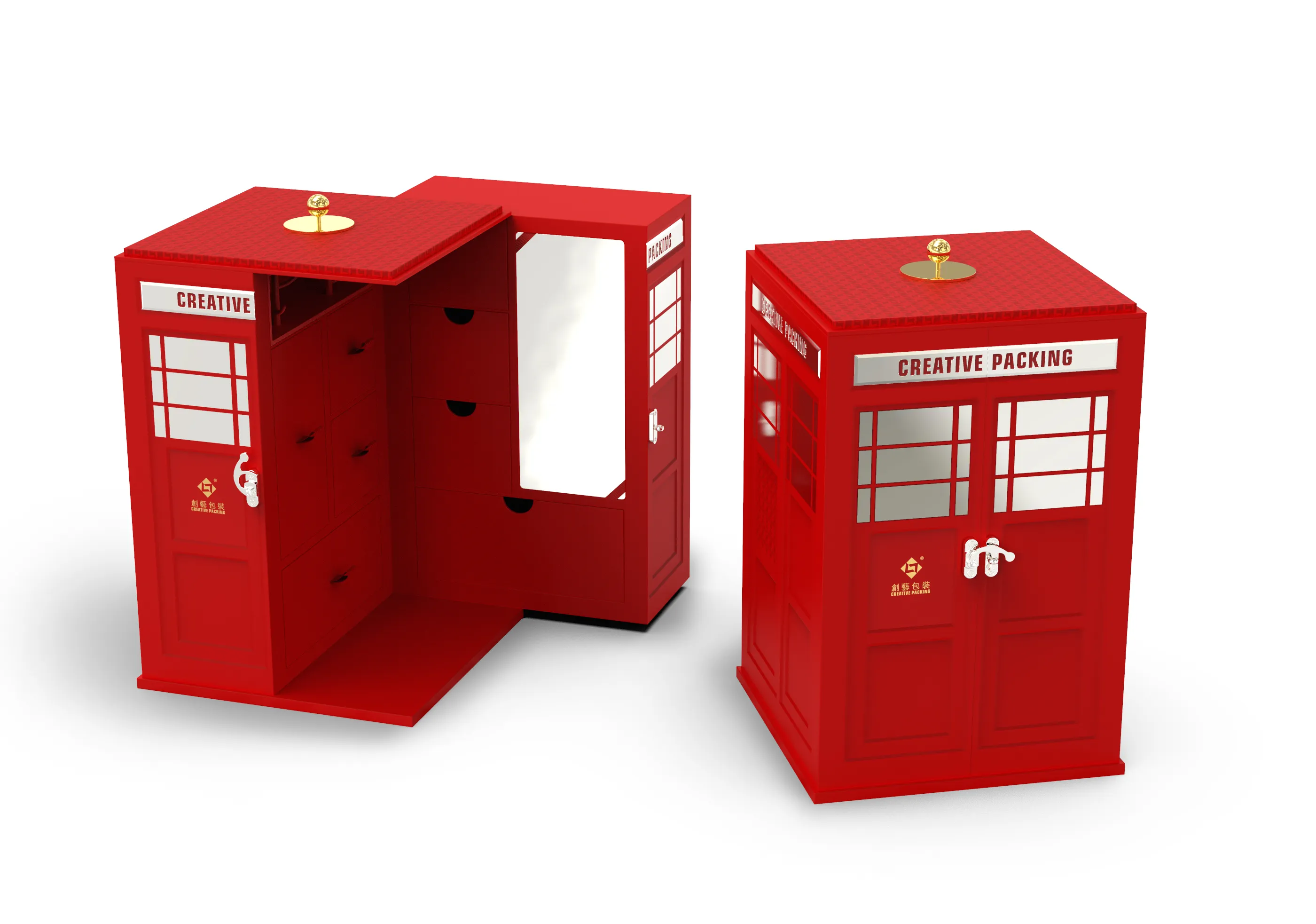 British Telephone Booth Perfume Gift Box Wholesale