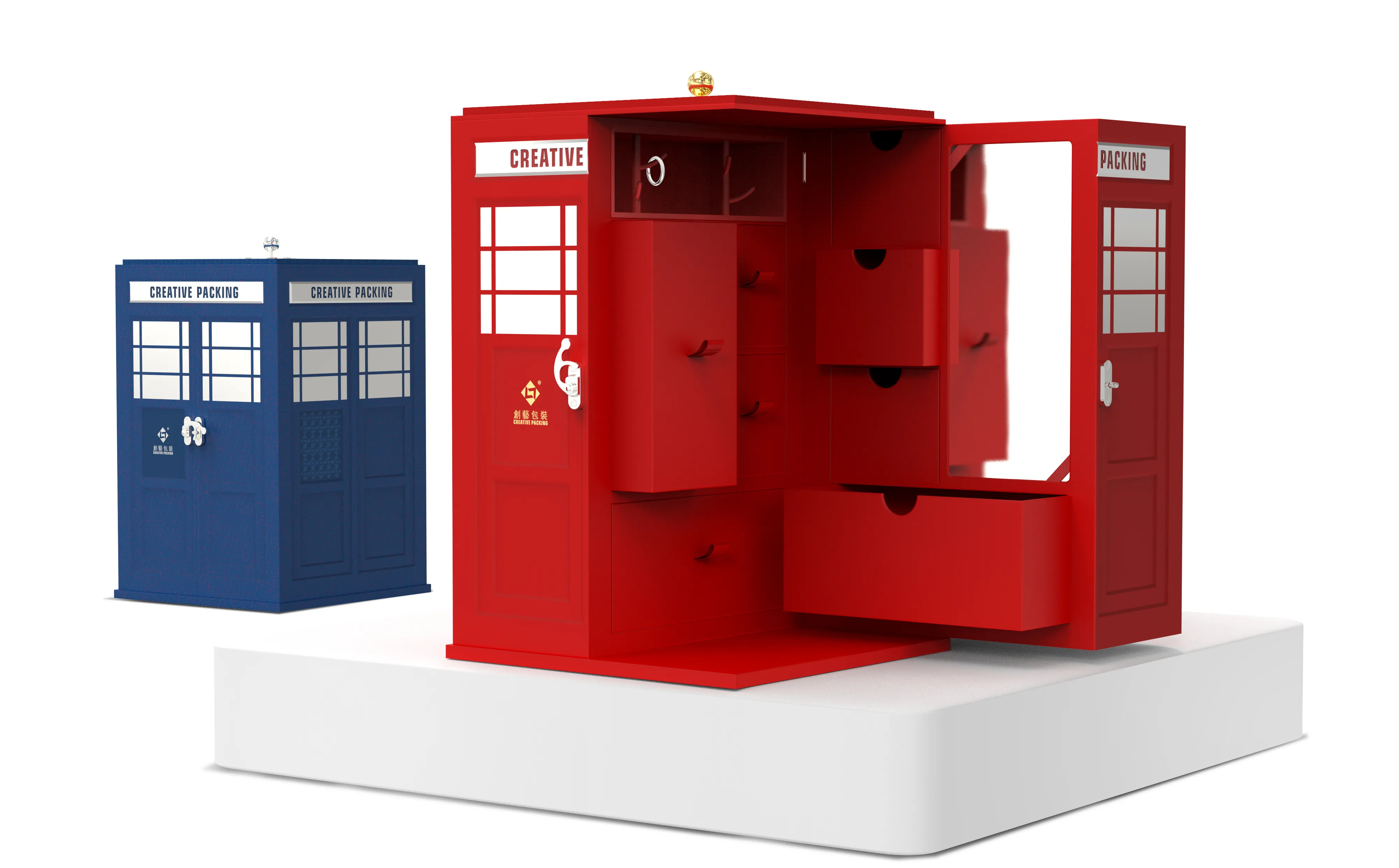 British Telephone Booth Perfume Gift Box Wholesale