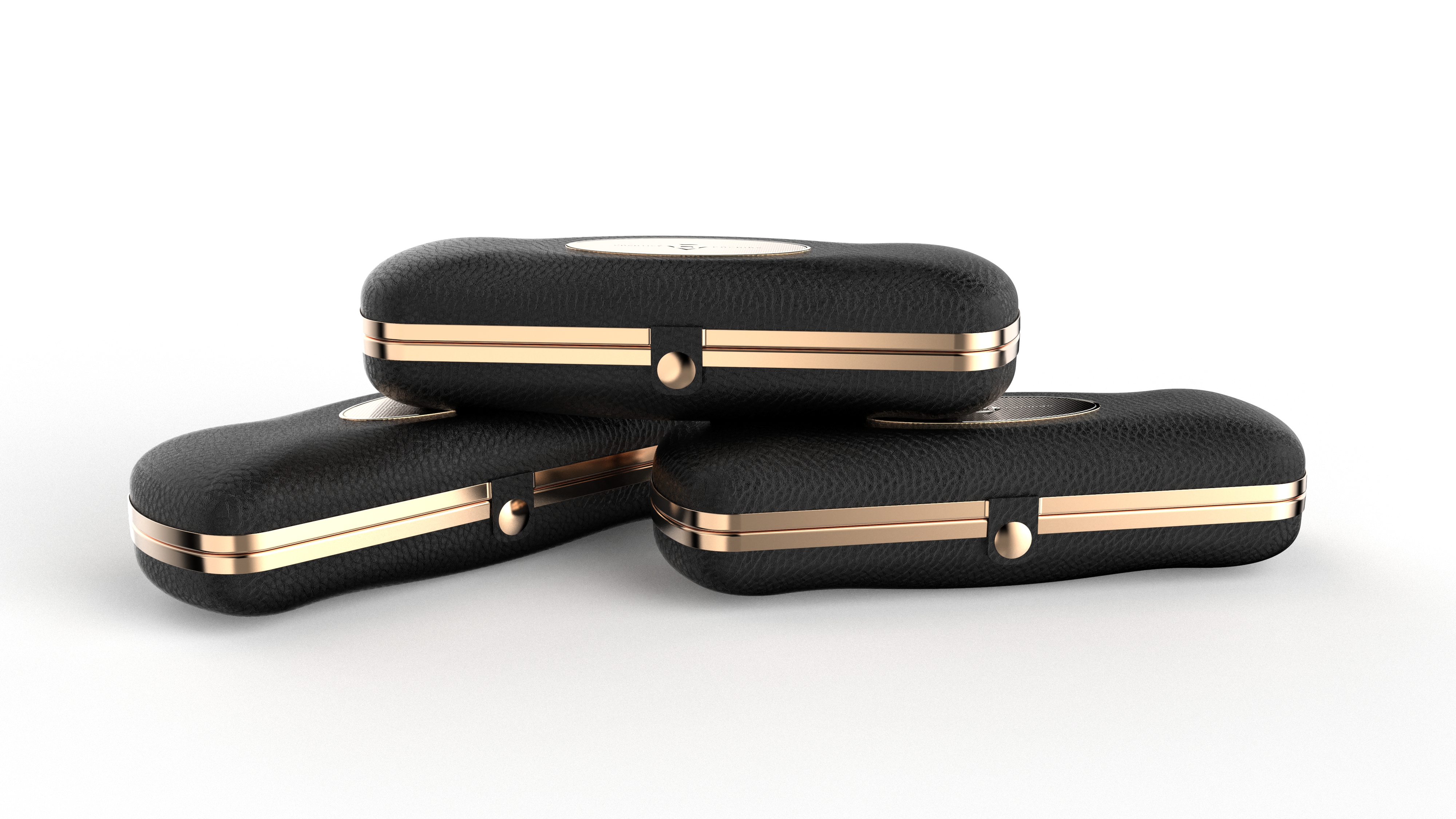 mini leather jewelry case