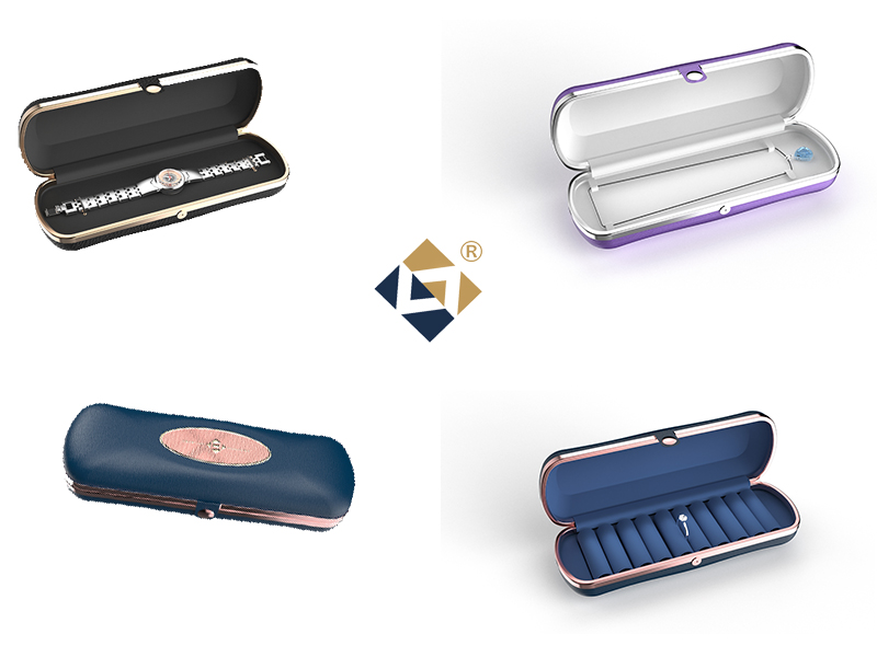 travel leather jewelry case