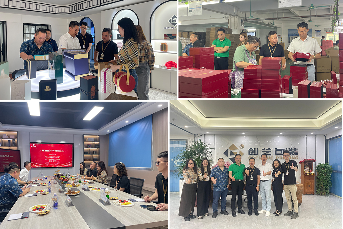 Three Companies Visit Creative Packing to Explore New Opportunities for High-End Packaging Collaborat