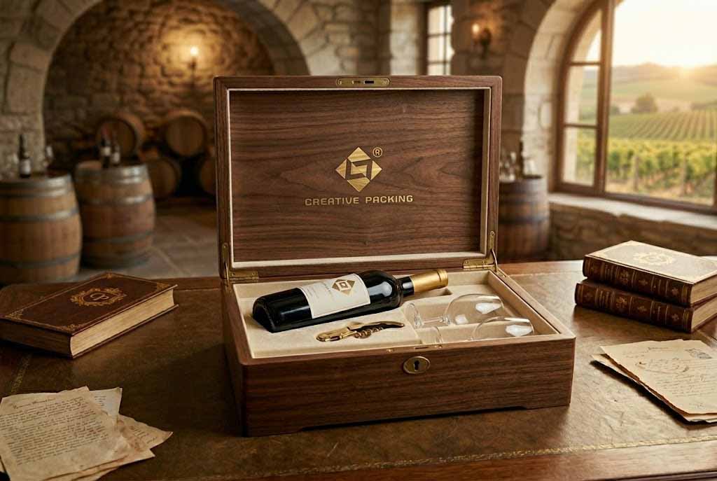 Why Choose a Custom Rigid Wine Box for Premium Packaging?