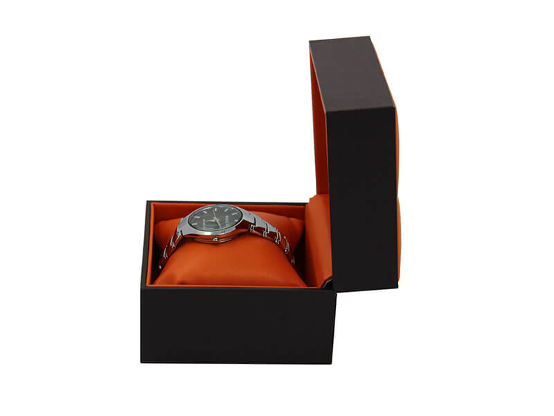 Orange Color Plastic Watch Box