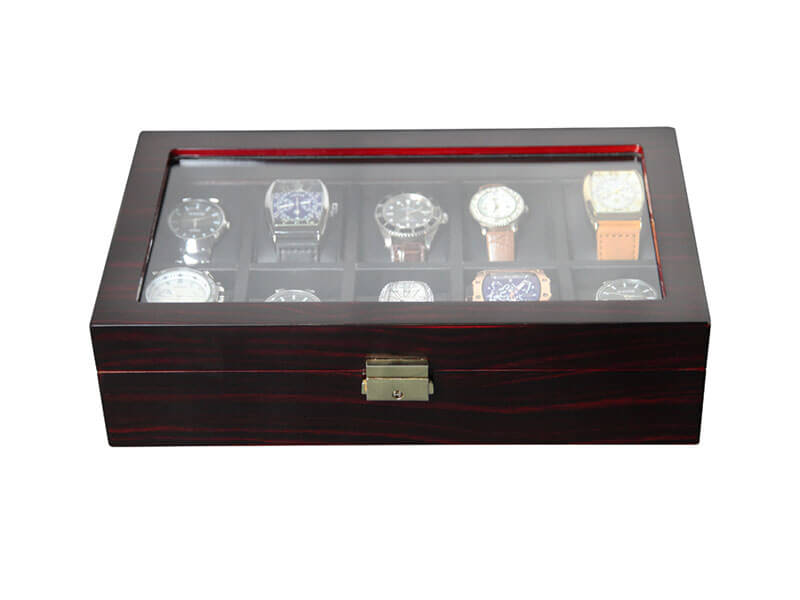 Top Acrylic Wooden Watch Box