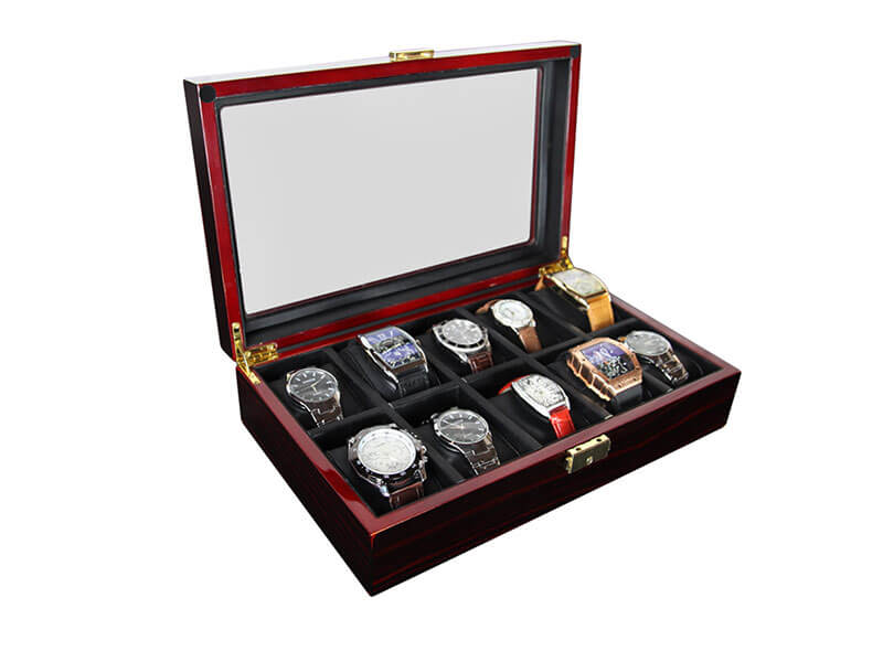 Top Acrylic Wooden Watch Box