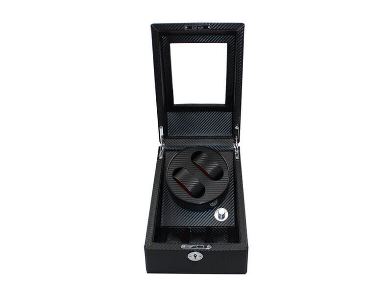 2+3 Carbon Fiber Leather Watch Winder